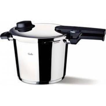 Tlakový hrnec s napařovací vložkou – 10 l, nerez - Vitavit® Comfort Fissler
