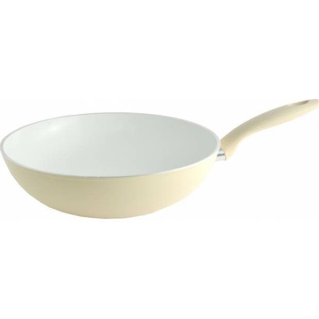Pánev WOK keramická – O  28 cm Black&White Edition