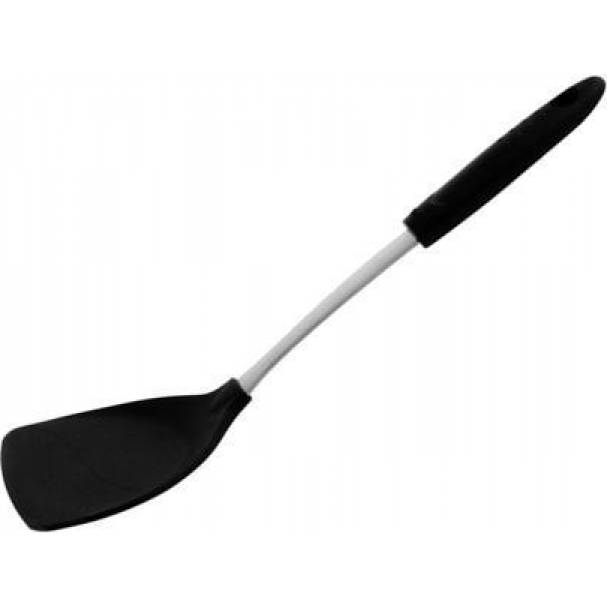 Obracečka WOK – nerez / plast – Black edition