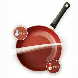 Fissler Wok pánev s nepřilnavým povrchem Senso Red 28 cm